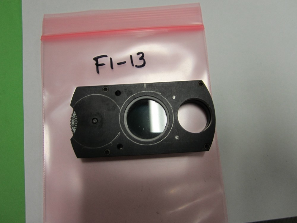MICROSCOPE SLIDE POLARIZER OPTICS ROTABLE #F1-13