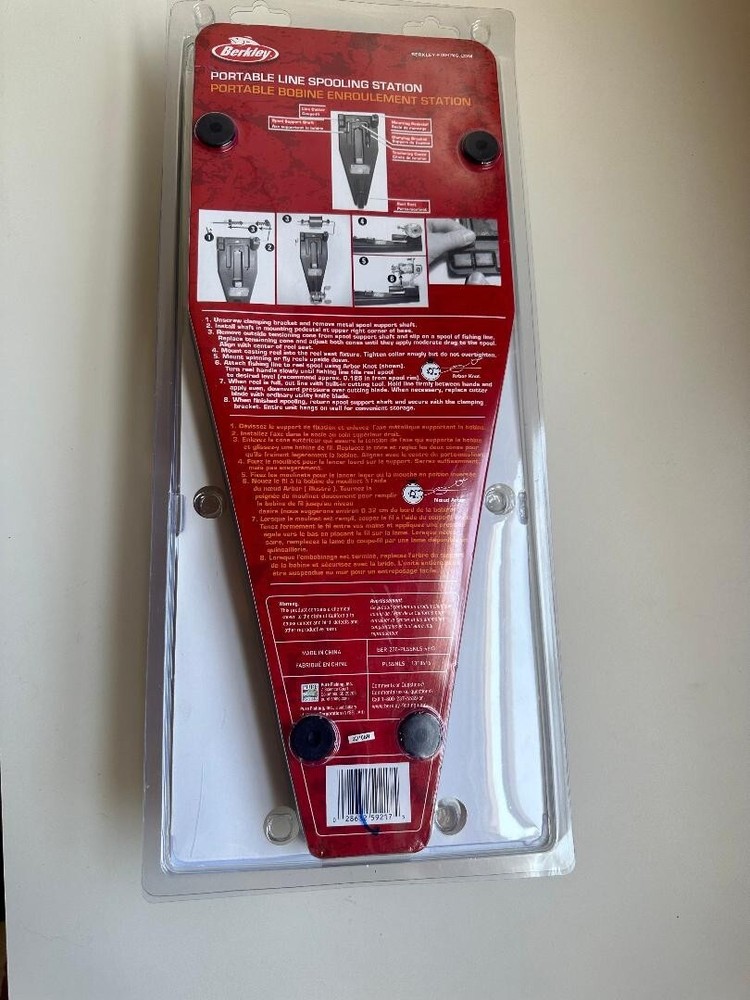 BERKLEY PORTABLE LINE SPOOLING STATION