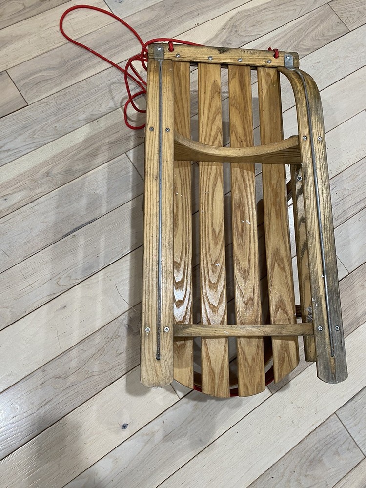child sled used / L.L. Bean