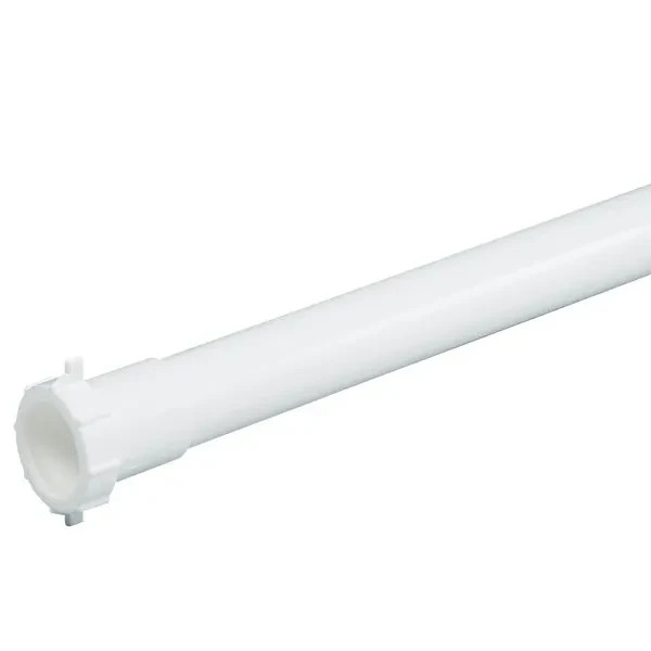 HD Supply 1-1/2" X 12" Pvc Extension Sink Drain Tube Slip Joint Plumbing White