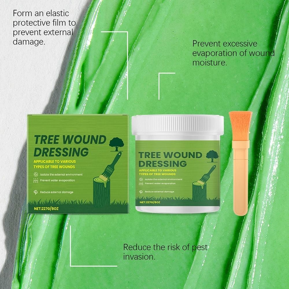 Tree Wound Healing Agent, Tree Wound Dressing Reduce External Damage ✲