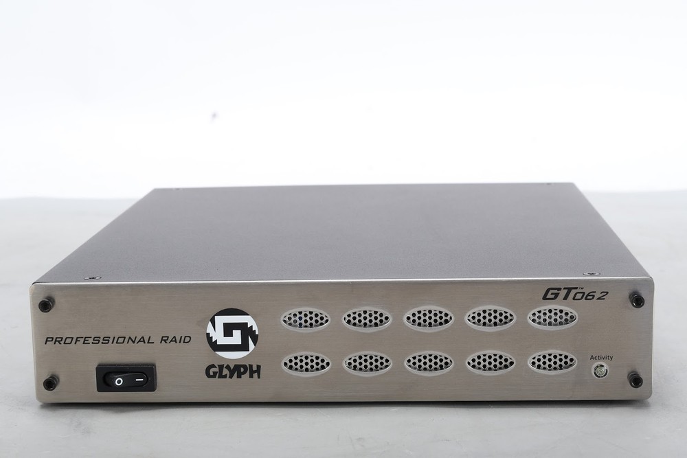 Glyph GT062 StudioRAID Desktop Drive With Software Disk and Carrying Case