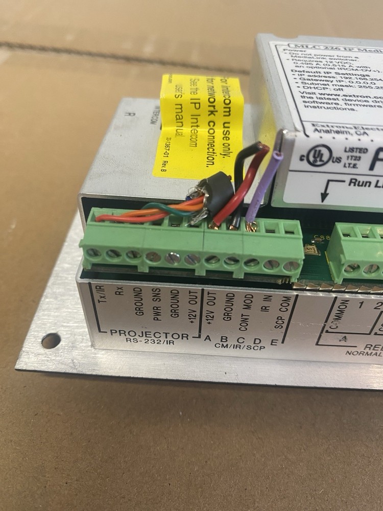 Extron MLC 226 IP L Medialink Controller