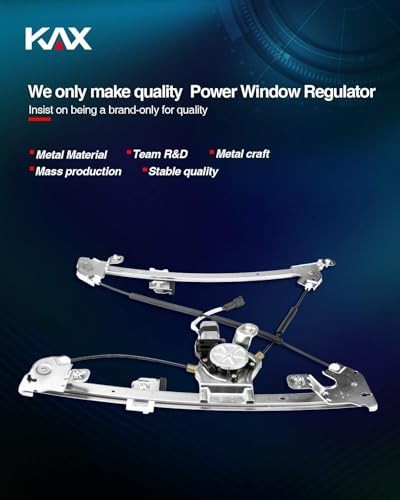 740-488 Power Window Regulator Without Motor Front Left Driver Side Original