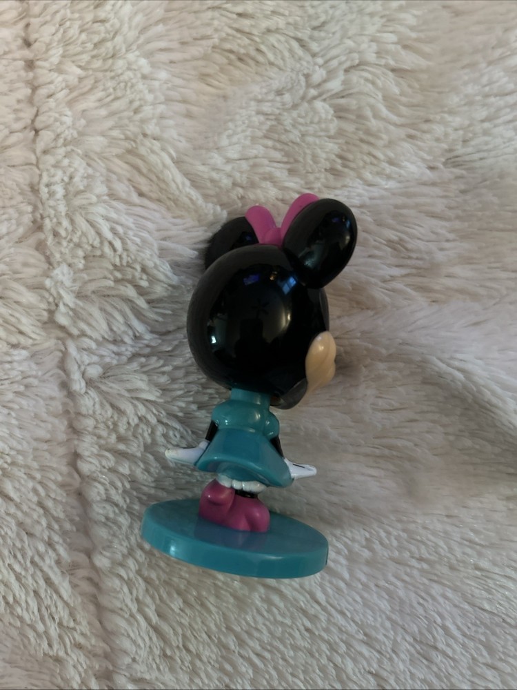 Kellog Bobble Minnie Mouse Figure Plastic In Good Condition
