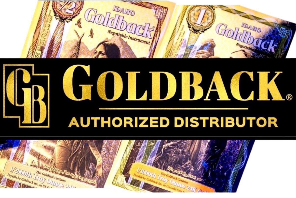 LOT 2 X IDAHO ALPHA GOLDBACK 24K GOLD BU 1/2 & 1 DENOMINATIONS PRE SALE 🔥