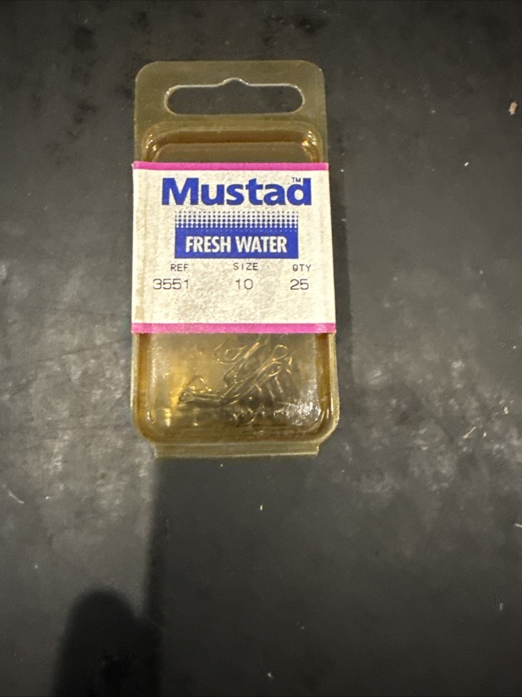 Mustard Ref 3551 Size 10 25 Hooks *