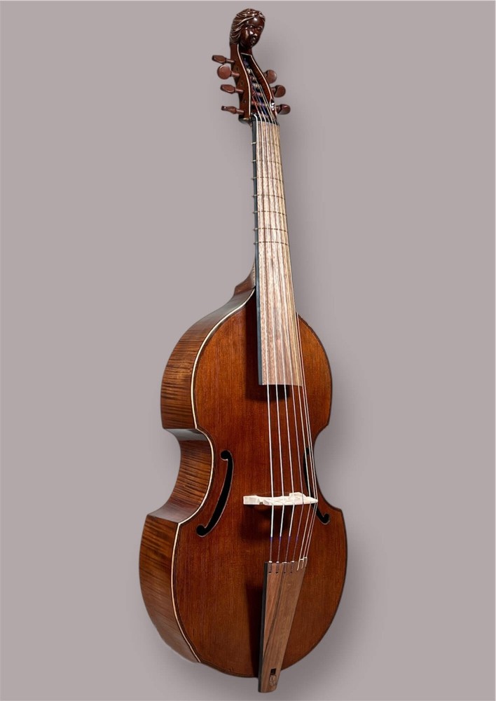 7-string bass viol after Nicolas Bertrand – new construction 2024