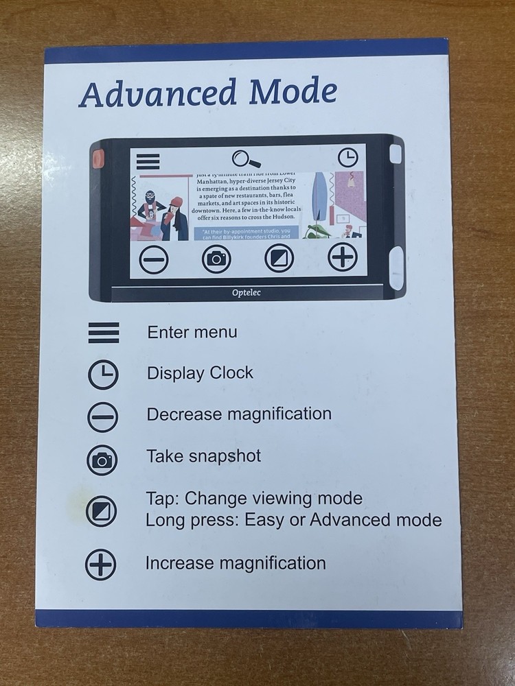 Optelec Compact 6 HD Without Speech