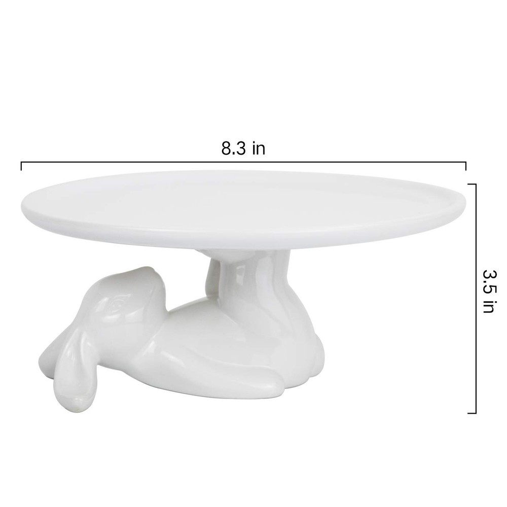 Cupcake Stand, Easter Decorations, Ceramic Dessert Plates for Eggs and Cookie...