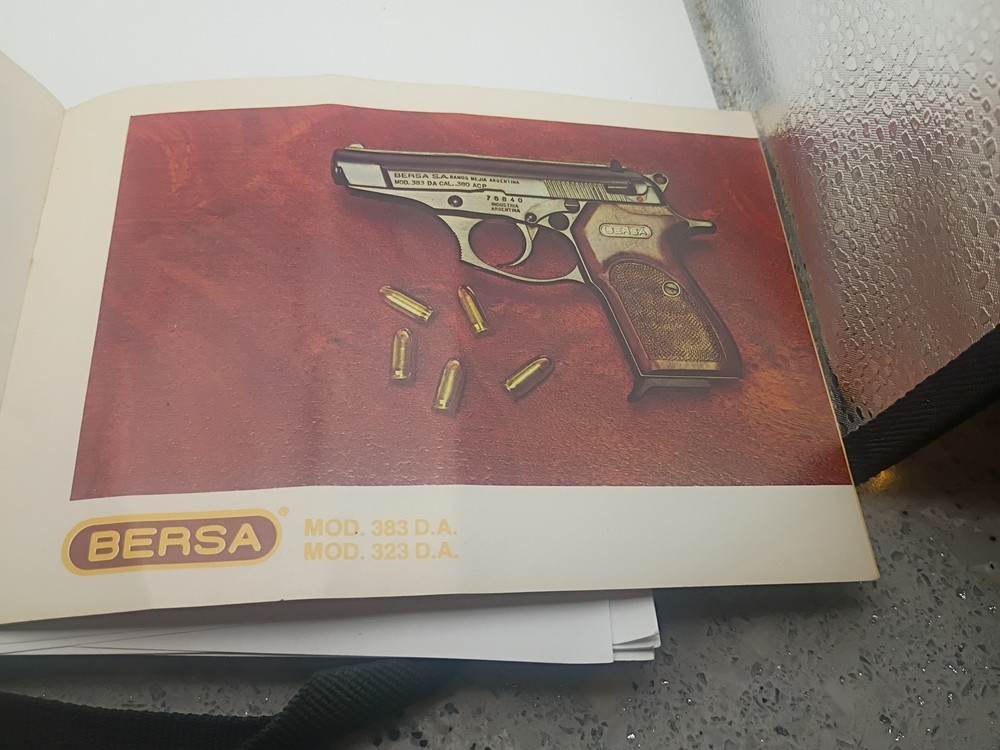 Bersa Double Action Owners Manual