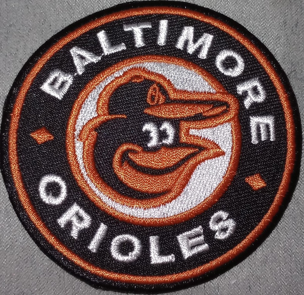 BALTIMORE ORIOLES IRON ON PATCH 02