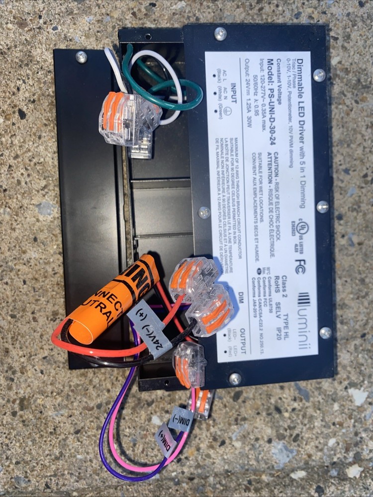 Dimmable LED Driver With 5 In 1 Dimming