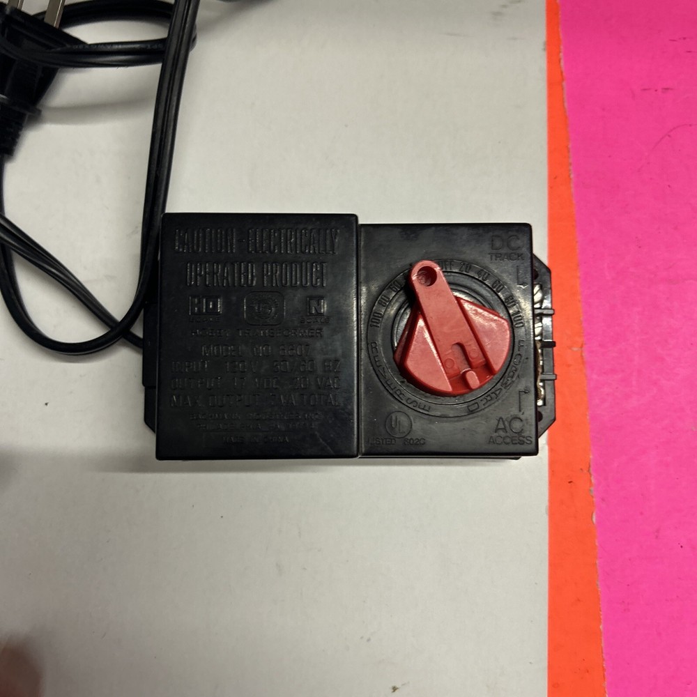 Bachmann HO & N Scale Hobby Transformer Model 6607 Train Power Pack