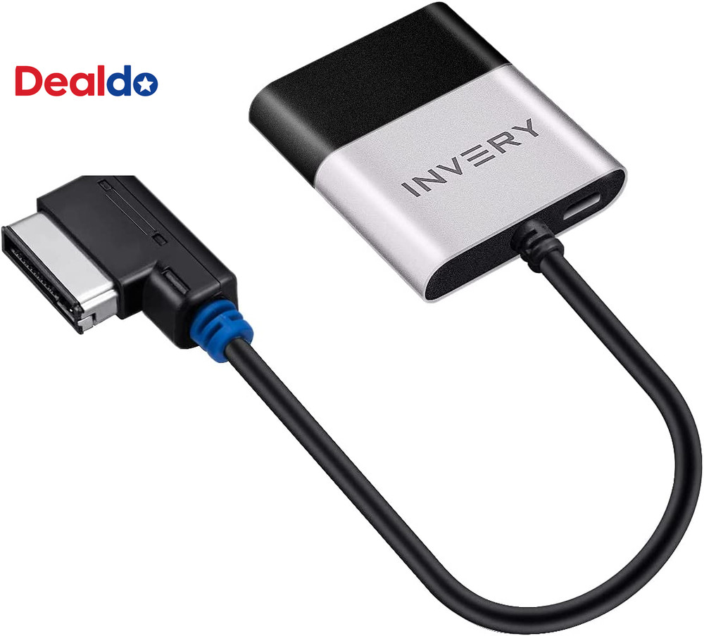 Airdual Bluetooth 5.0 Aptx-Hd Adapter Compatible for Audi MMI 3G AMI Music Inter