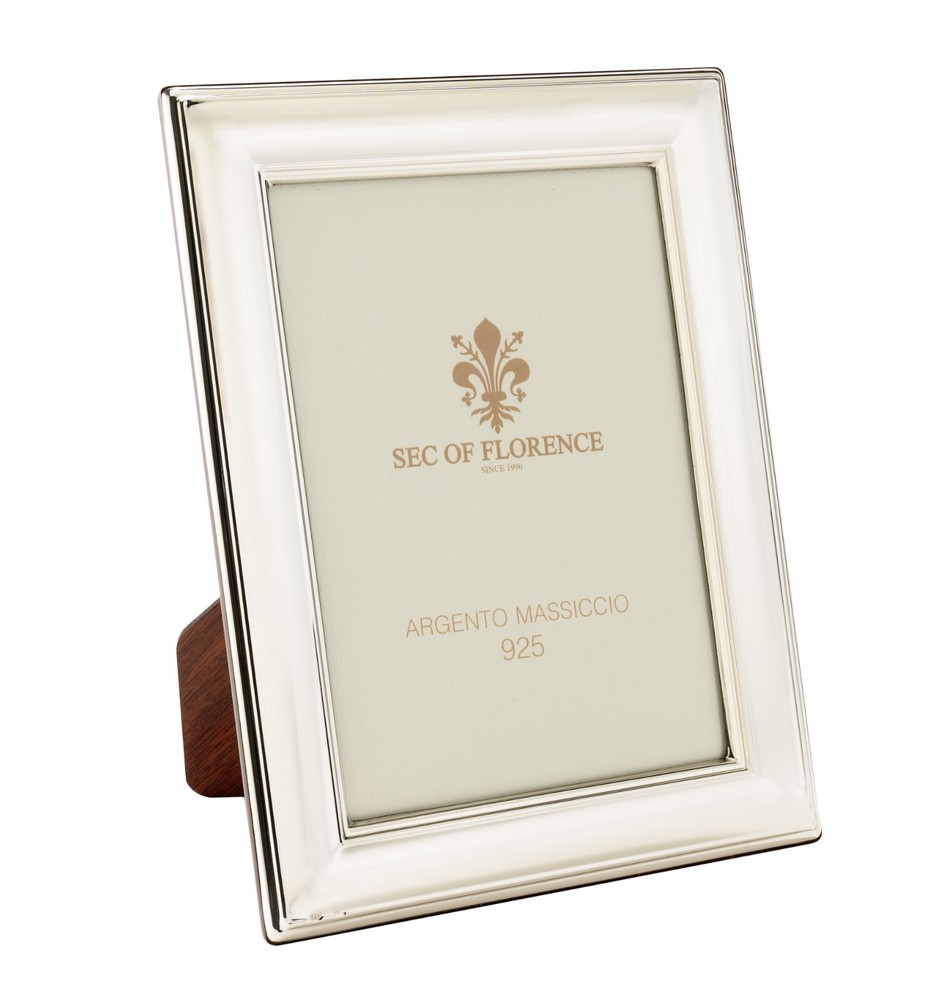 925 Solid Silver Personality Decor Frame 9x13 * 7201
