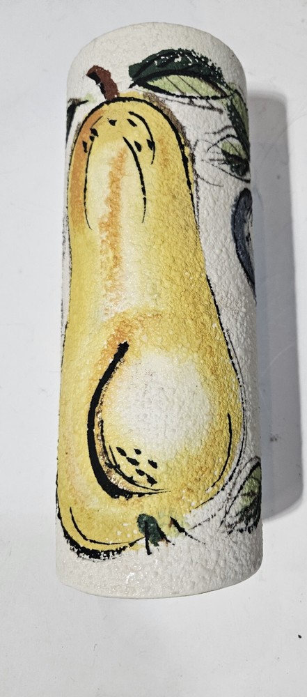 MCM Fruit Painted Vase