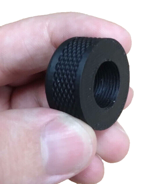 Airsoft AAP-01 Pistol Replacement Black Muzzle Cap (Two Pack)