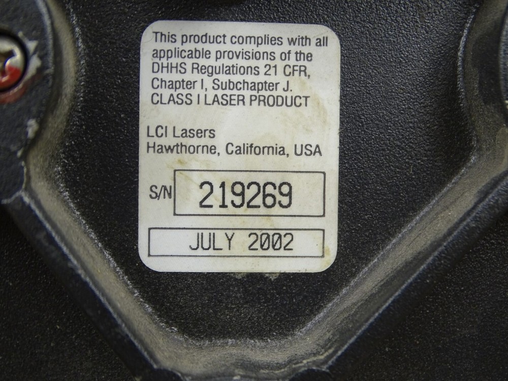 LCI Lasers Auto Level Rotary Leveling Laser w/bag UNTESTED, AB2000
