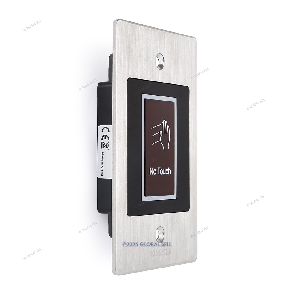 IR Touchless Switch LED No-Touch Exit Button For Door Open Access Control Lock