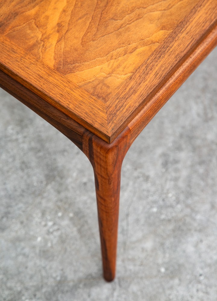Mid Century Modern End Table Side Nightstand Restored Vintage Mcm Rectangular NM