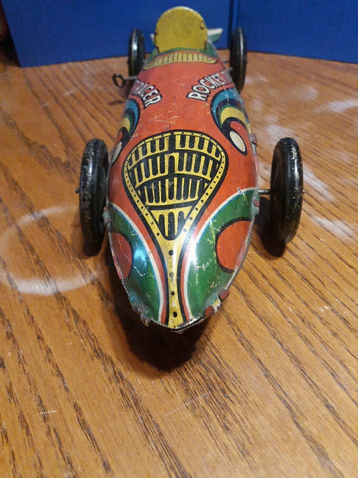 Marx Rocket Racer Wind-up, 1935, Works