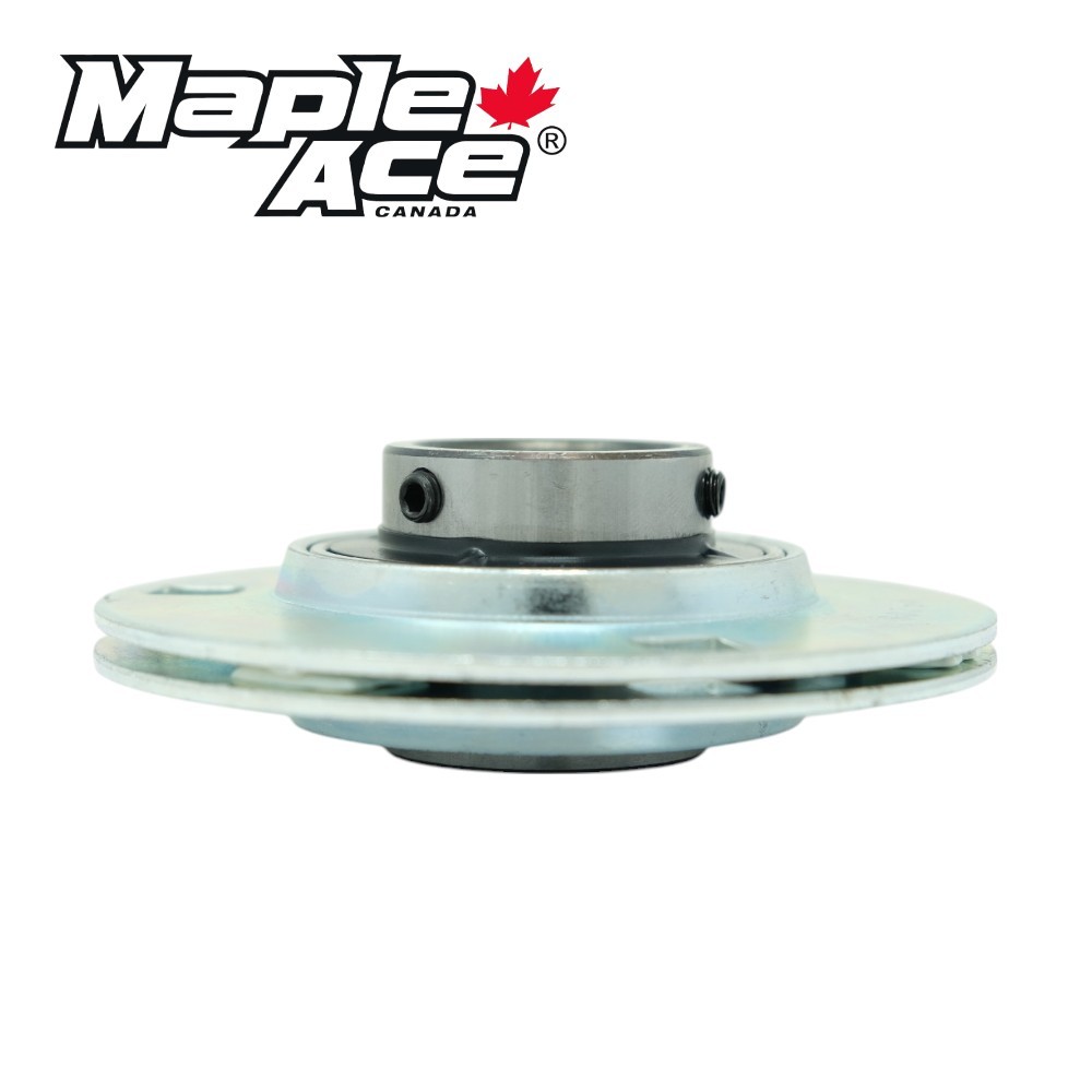 UCPF205-16 Pressed Steel Housing Round Flanged 3-Bolt with Insert Bearing 1"