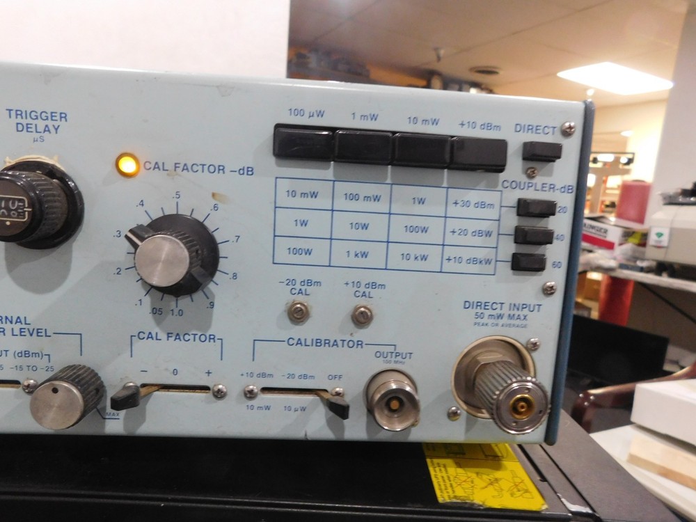 Pacific Measurements Model: 1018B RF Peak Power Meter. Code: 19A, Option: 02