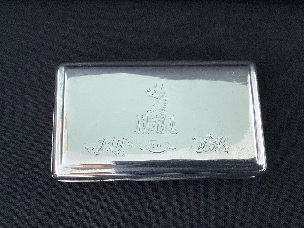Sterling Silver Snuff Box