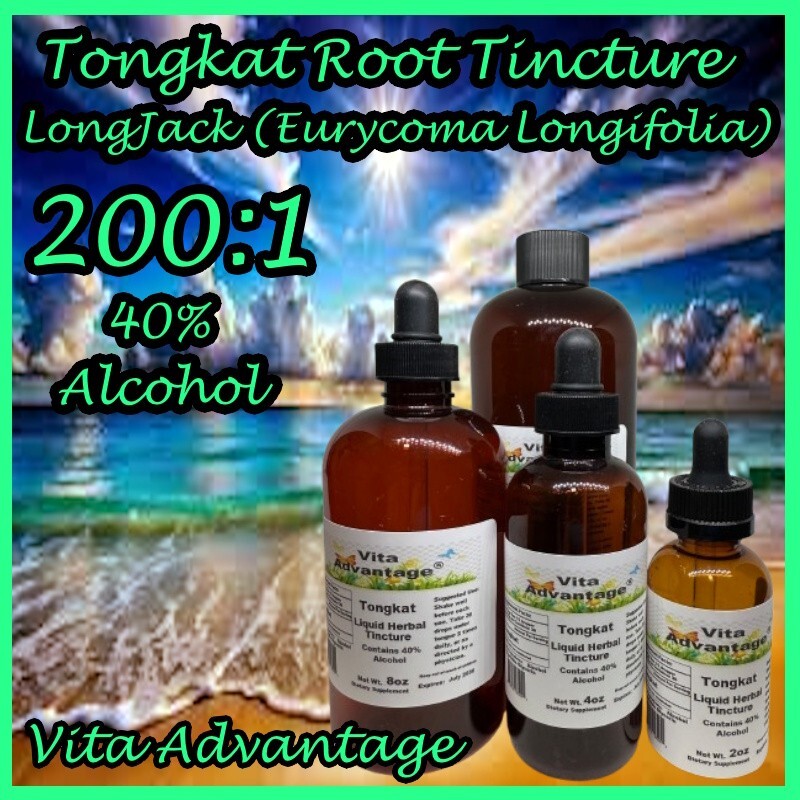 Tongkat Root Tincture LongJack (Eurycoma Longifolia)