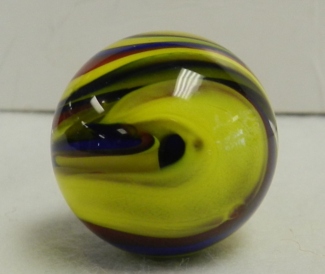 #20583m Handmade Contemporary Keith Baker Marble 1.06 Inches *Mint*