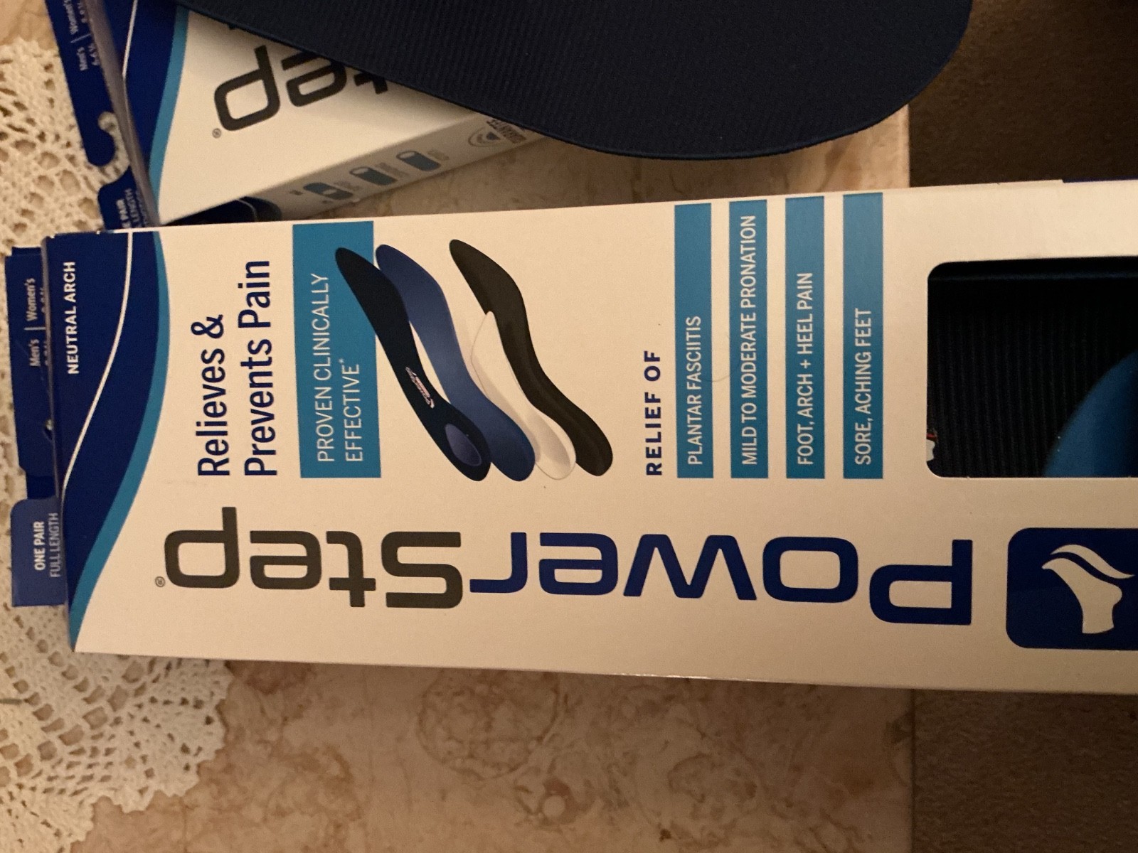 Powerstep ProTech full length orthotic insoles Mens 11-11.5