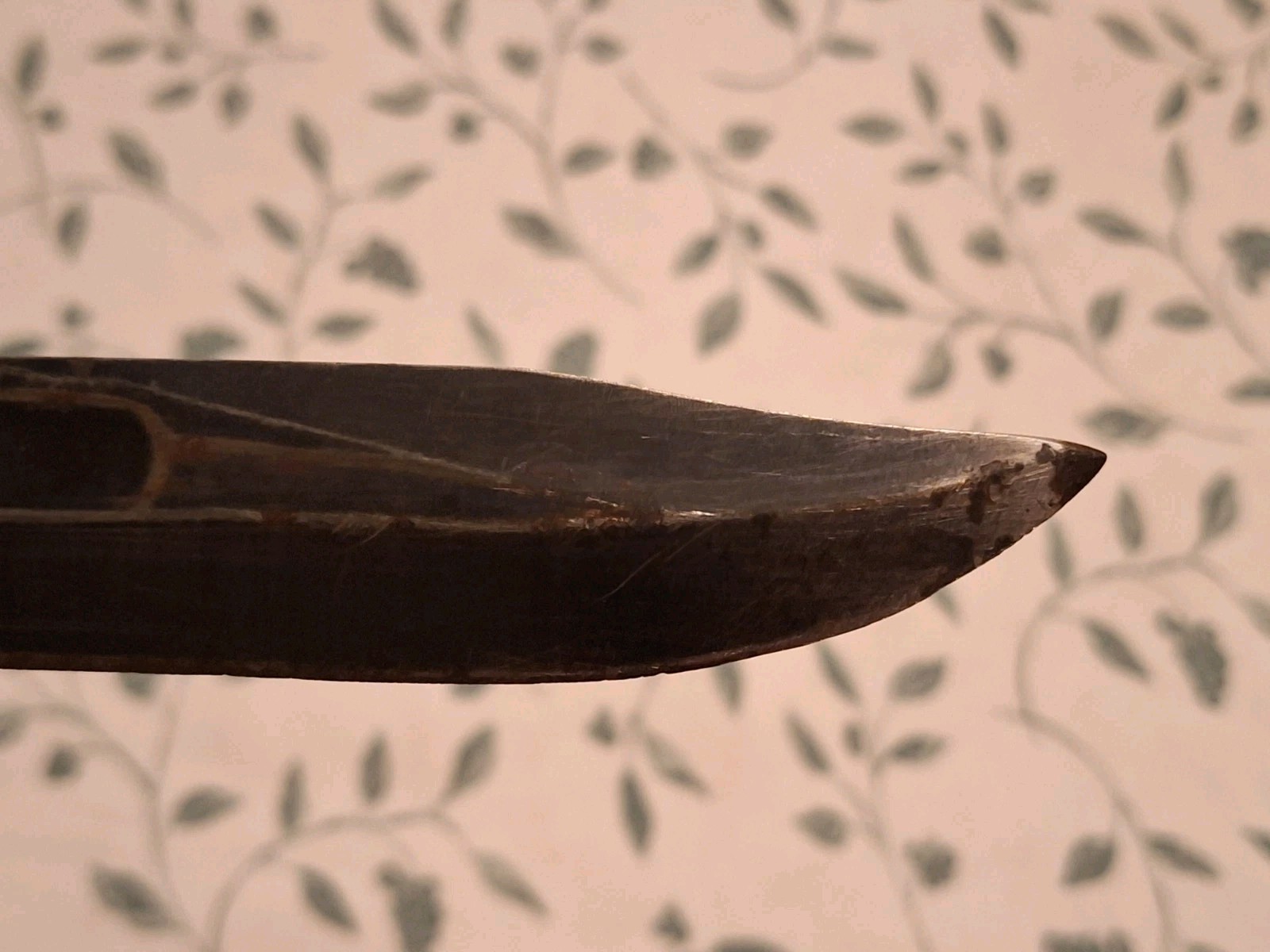 U.S. Navy WWII Era Camillus MKII Fighting Knife With Scabbard Used