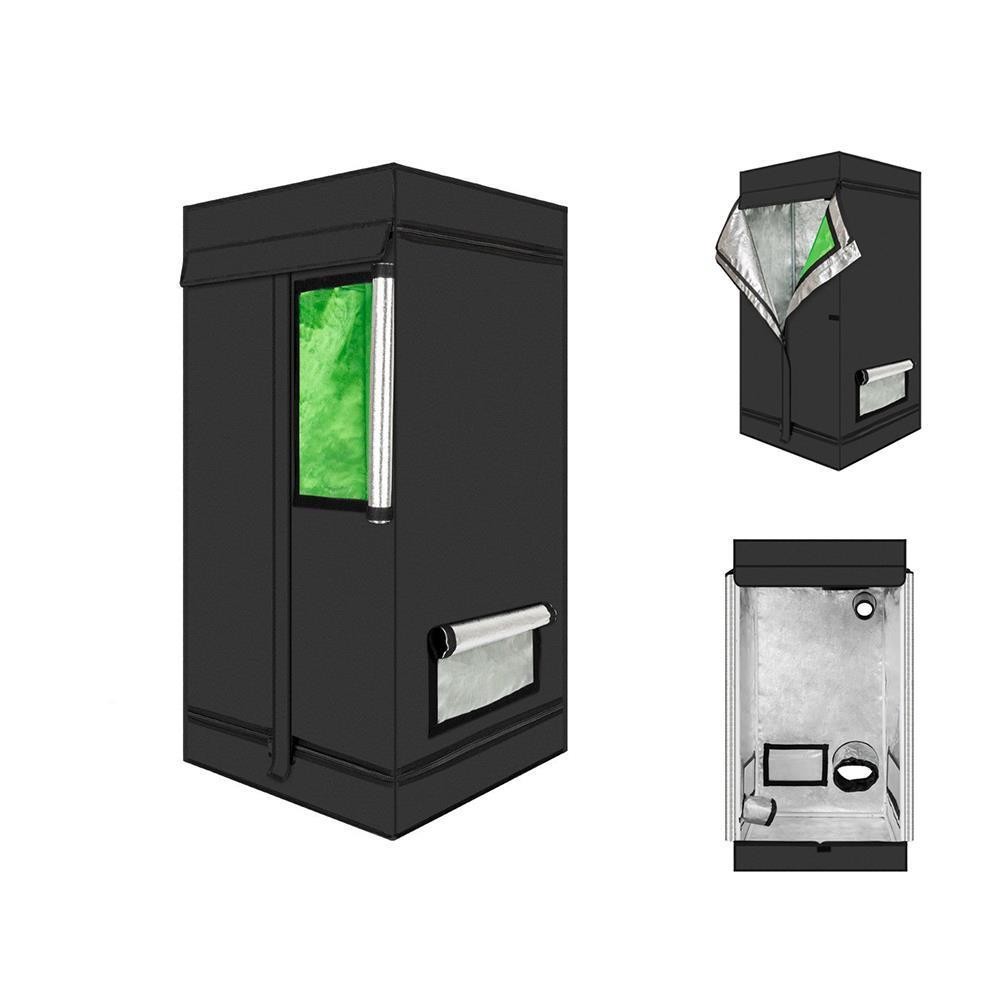 24"x 24"x 48" Indoor Plant Grow Tent 600D Mylar Reflective Hydroponics Growing