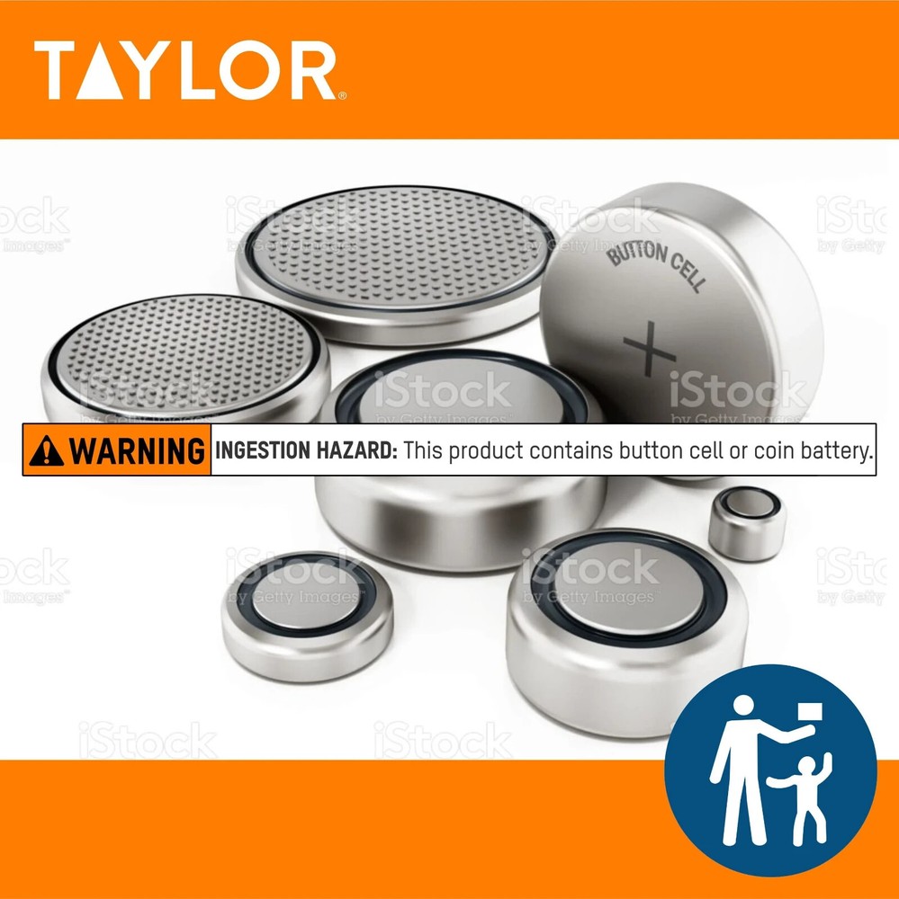 Taylor Pro Digital Kitchen Food Kitchen Scale with Ultra Thin Compact Design