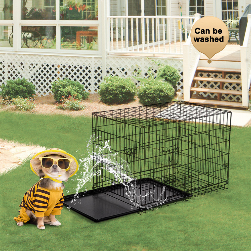 48 Inch Large Dog Crate Dog Cage Medium Dog Kennel Animal Pet Crate Pet Cage