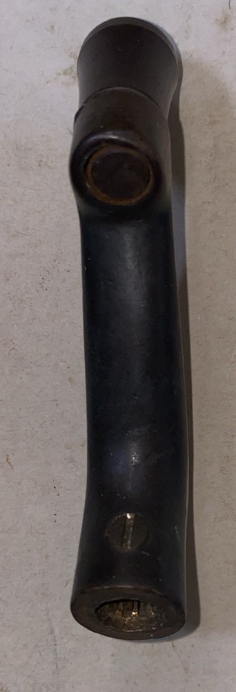 Antique WINDOW CRANK HANDLE Solid brass vintage casement interior