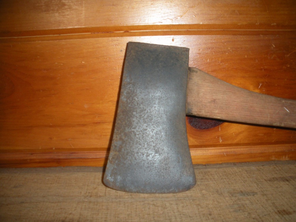 Vintage Rafter Pattern Single Bit Axe