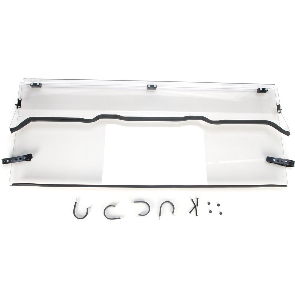 Moose Clear Full Folding Utility Windshield - 2317-0188