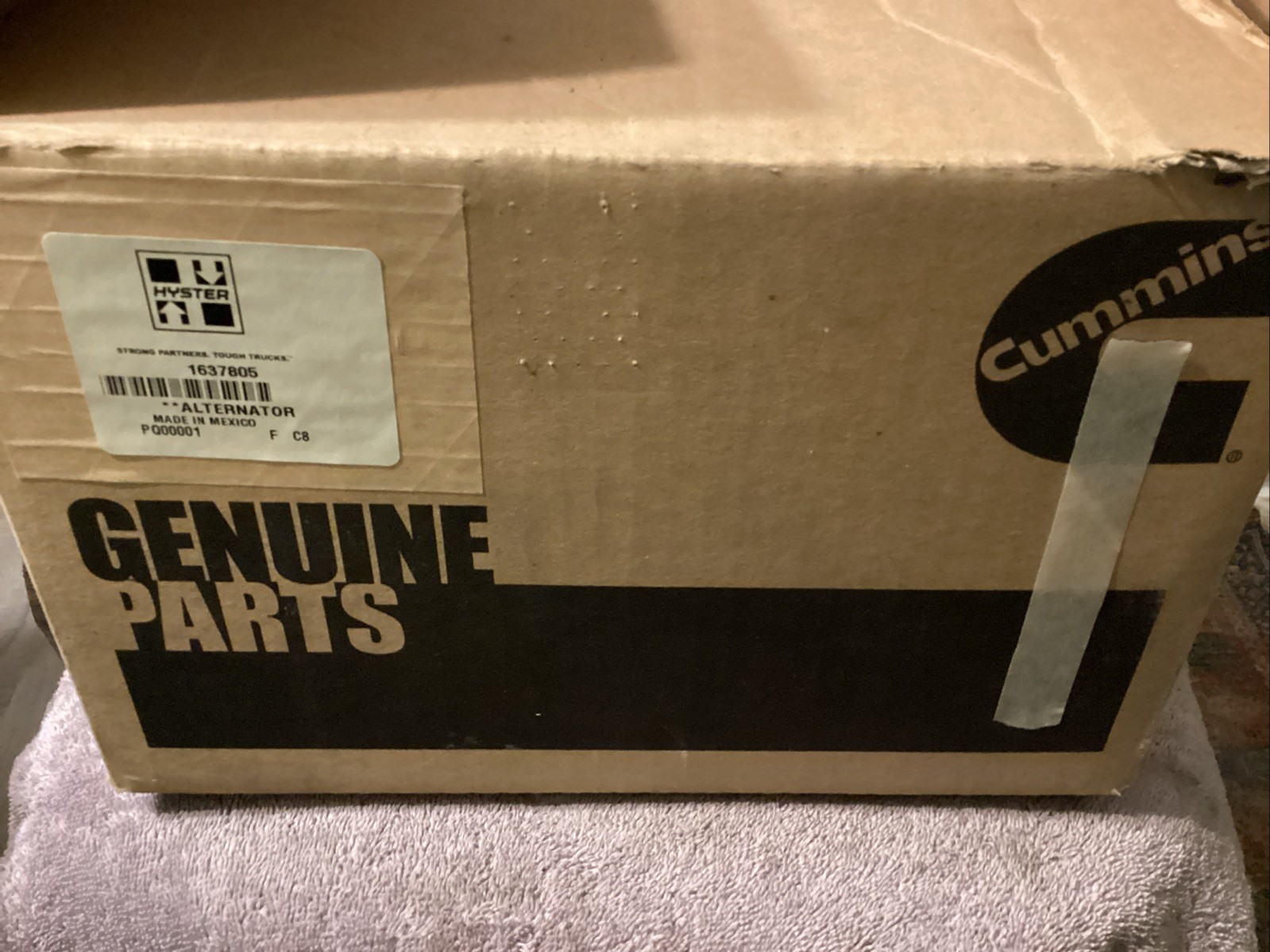 Delco Remy / Cummins…4988274…Alternator…12V…95A…NEW😀