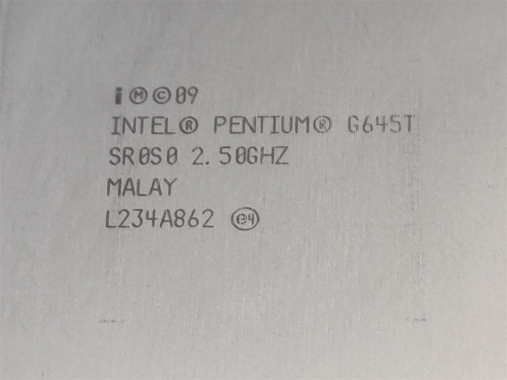 ⭐️⭐️⭐️⭐️⭐️ CPU Processor Intel Pentium G645T SR0S0 2.5GHz Socket LGA1155