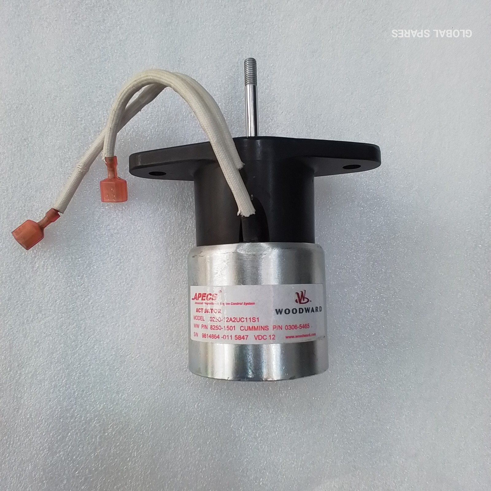 Cummins Stop Solenoid 12v Stop Solenoid valve 8250-1501 for Woodward for Cummins