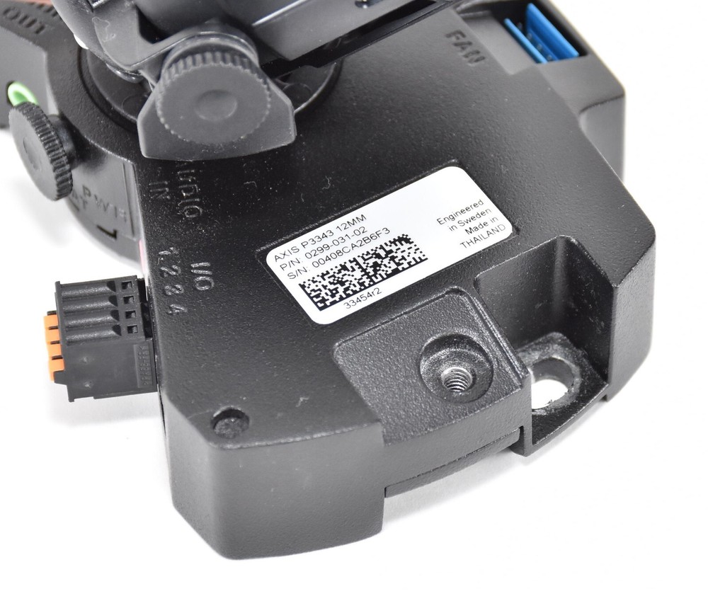 Axis P3343-12MM POE Fixed Dome Network Security Camera - Replacement Unit - BT14