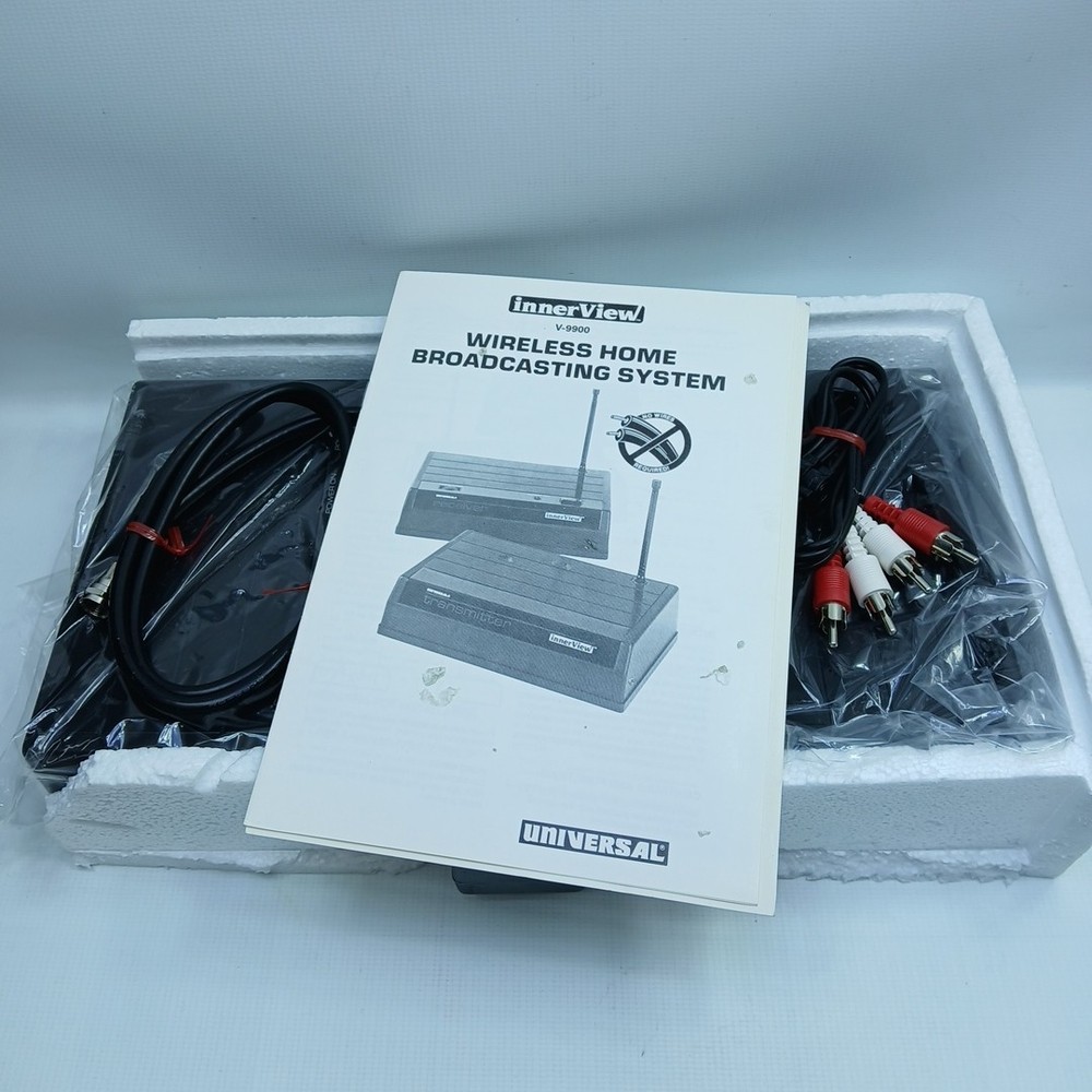 InnerView Universal Wireless VCR Home Broadcasting System V-9900 Vintage EUC!!