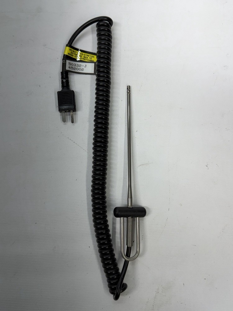PLASTIC PROCESS EQUIPMENT 38663 TYPE J THERMCOUPLE THERMOMETER
