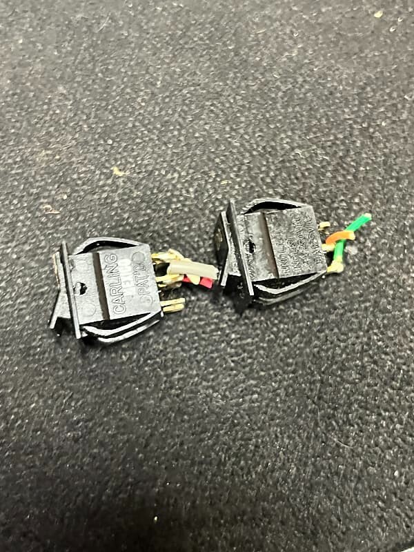 Moog On Off In Out Equalizer Switch Pair Carling 1980s