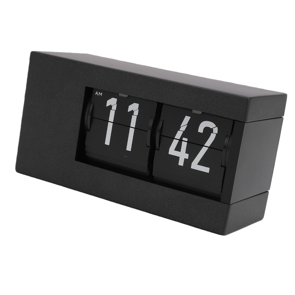 Automatic Calendar Flip Clock With LED Display For Home Office Decor
