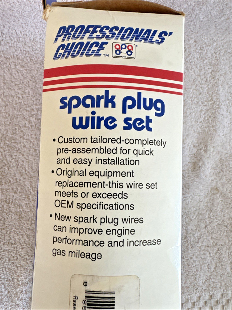 Professionals Choice Spark Plug Wire Set #4652