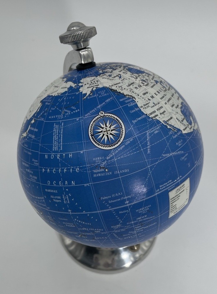 World Globe Rotating Geography Classroom/Desktop 8”