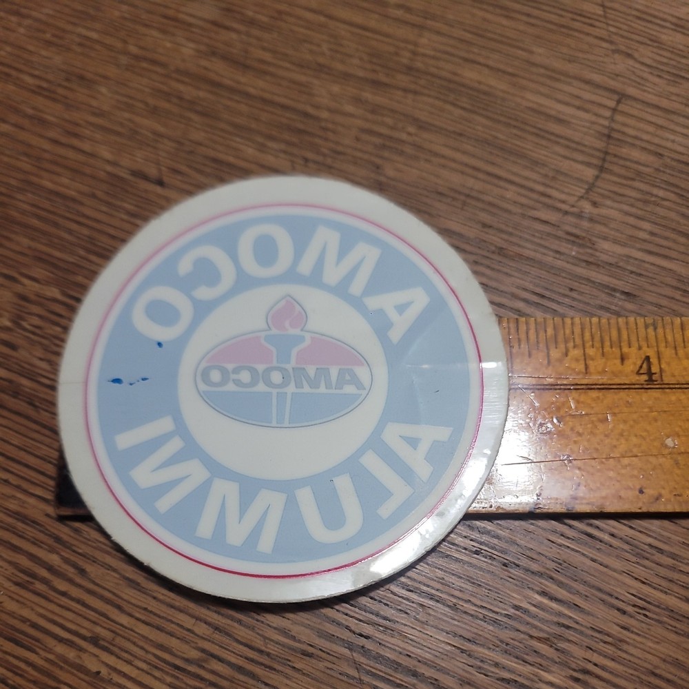 Amoco Alumni 3” Sticker